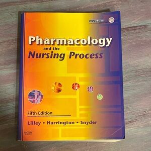 Pharmacology and the Nursing Process Book by Mosby ELSEVIER 5th Edition